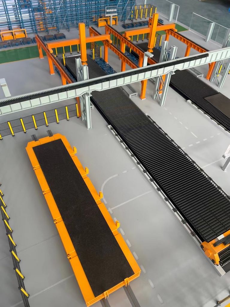Customized sand table model production