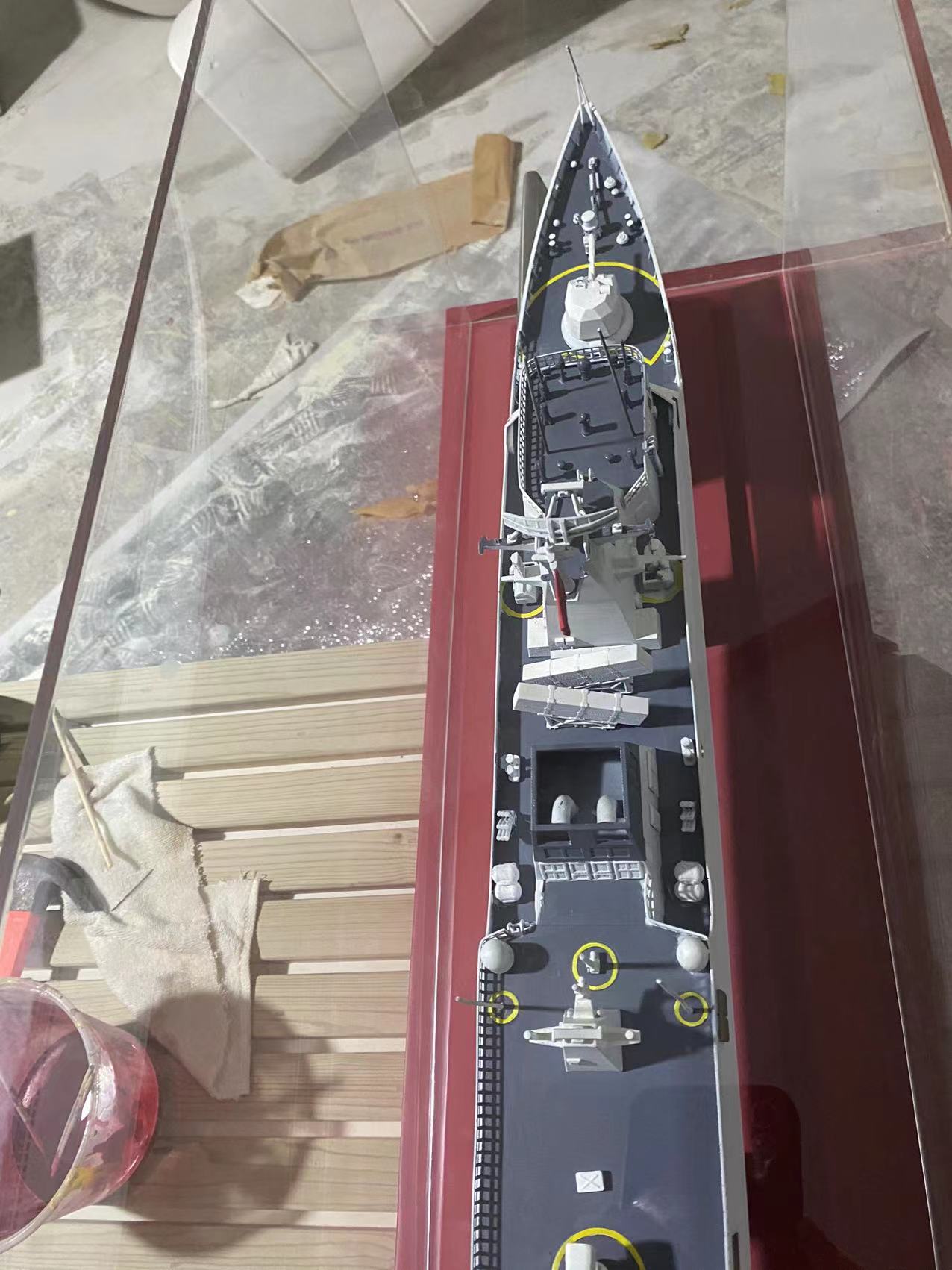 Bespoke Visualized Small Ship Model