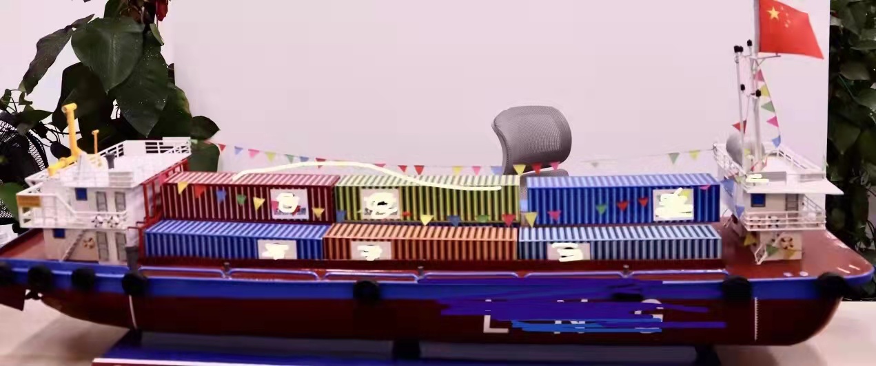 Customized Ship Model with painting