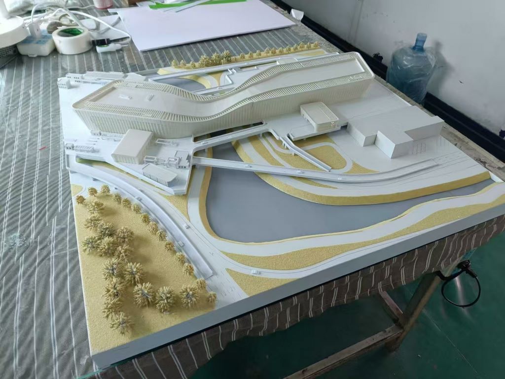 Bespoke 3D city sand table mockup manufacturer