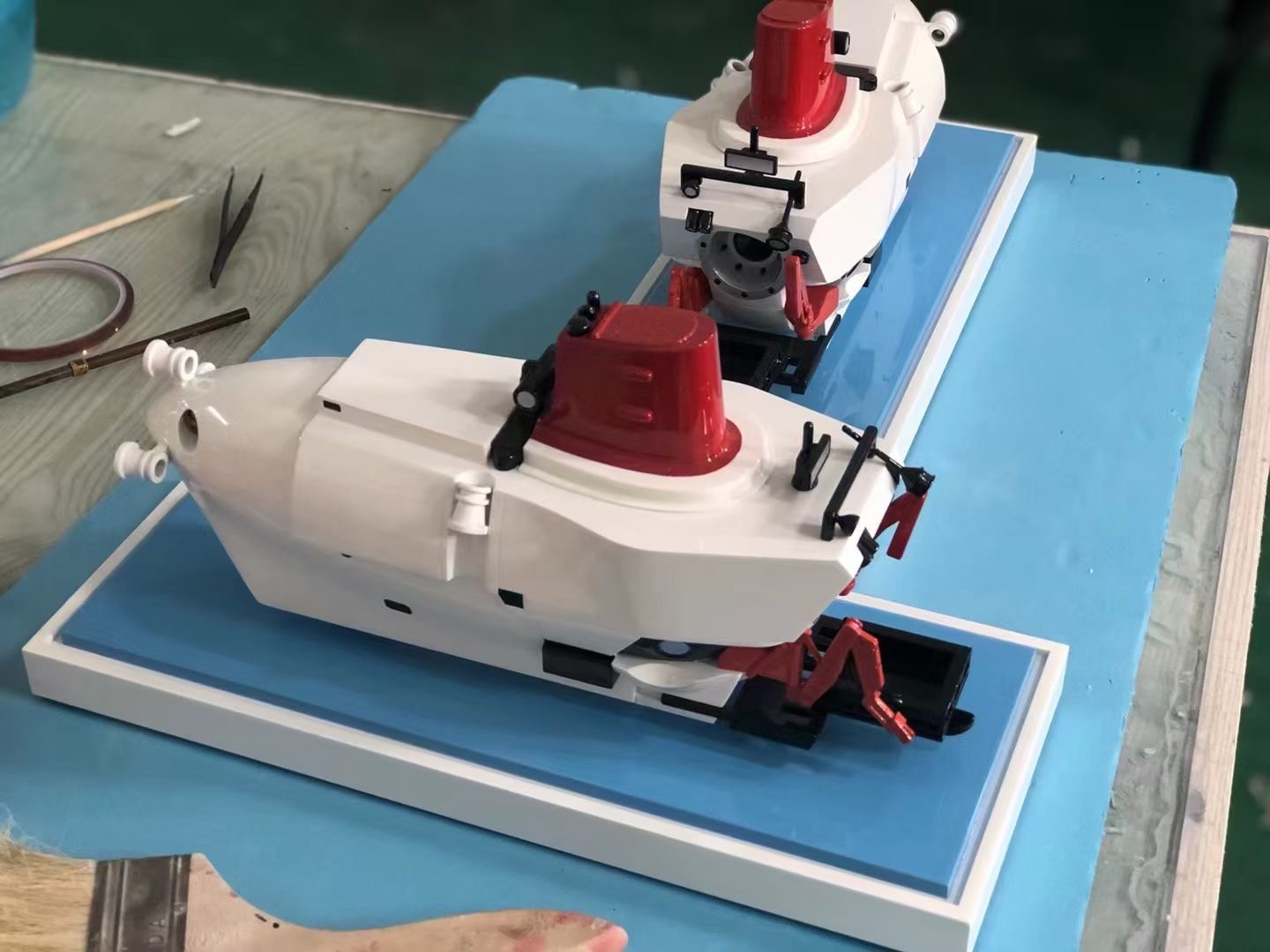 Simulated  Ship 3D Model