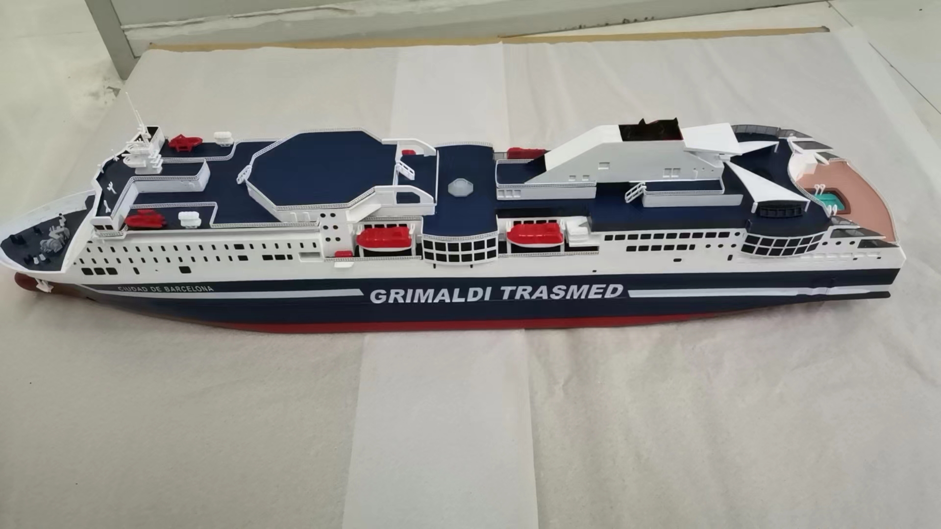 Ship Model Carbon Fiber Reinforced Models