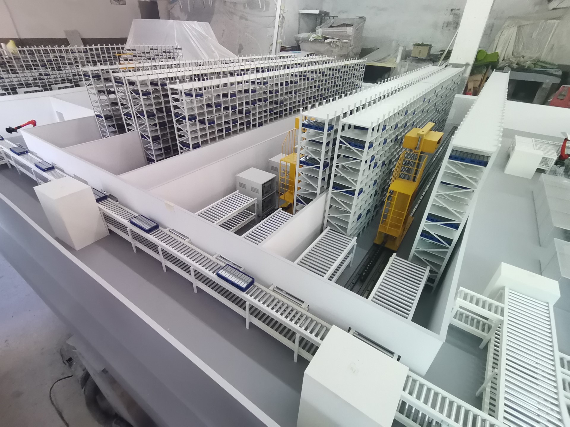 智能仓储物流系统模型厂家｜自动化仓库立体库沙盘定制工厂