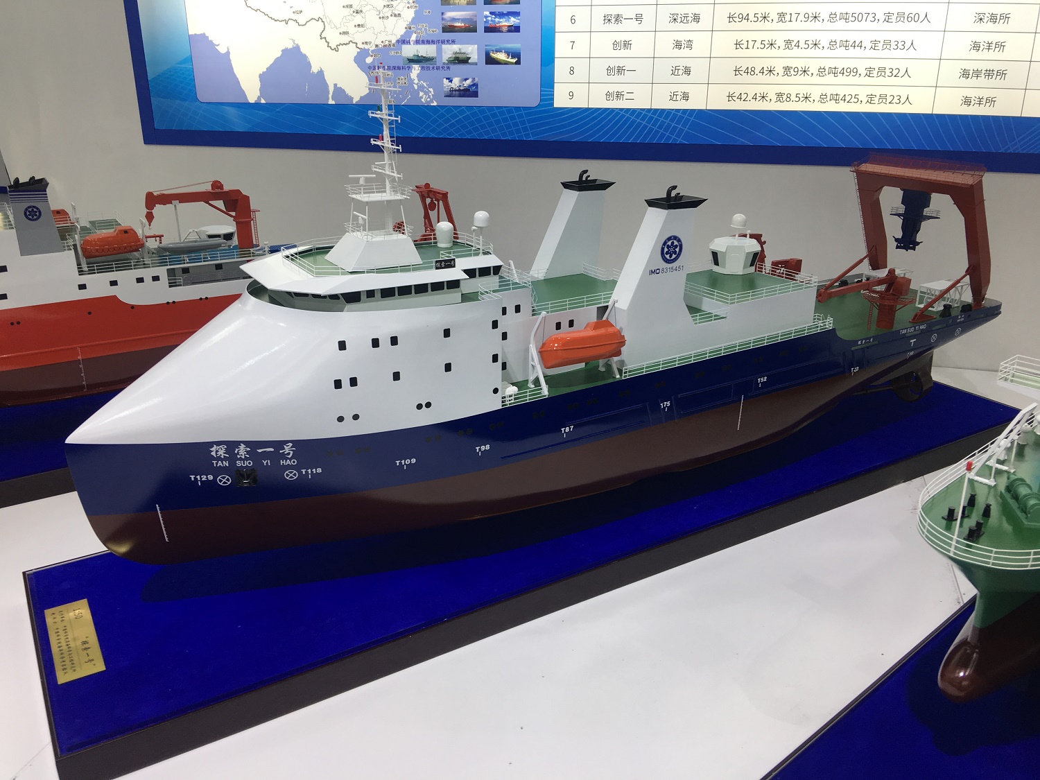 Customized manufacturer of simulated ship models