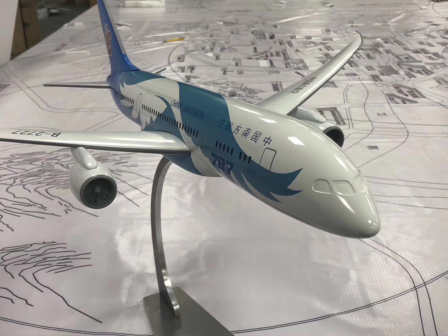Full-scale Replica Super Visualize Large Aircraft Model