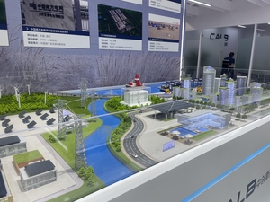 光储充一体化沙盘定制 &nbsp;佛山新能源沙盘模型制作厂家