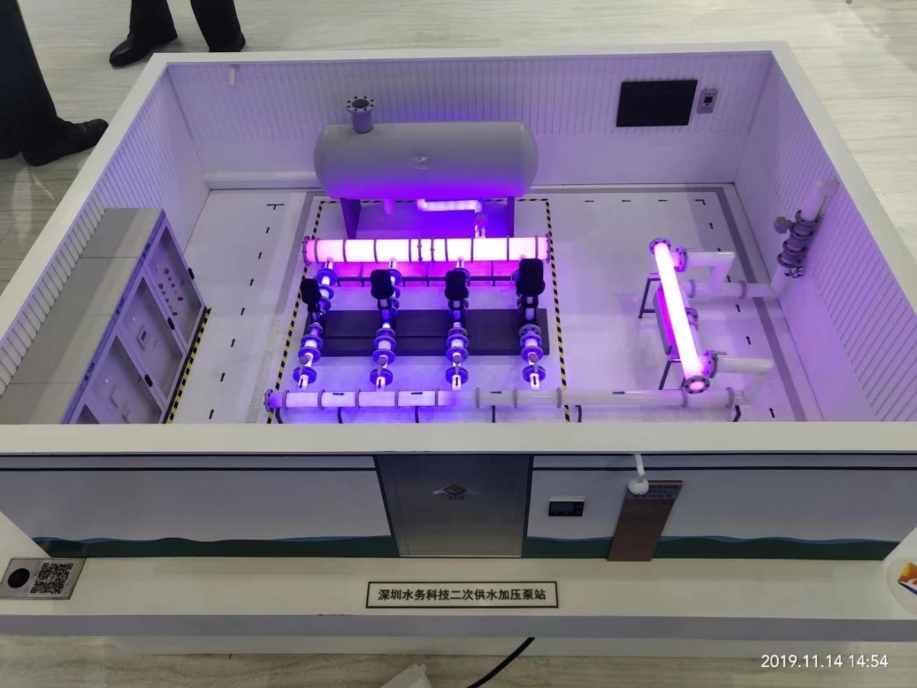化工模型生产工厂,泵类设备运转演,流体输送展原理 - 佛山工业沙盘模型制作