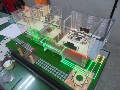 现代建筑模型模型展示，建筑微缩模型定制工厂