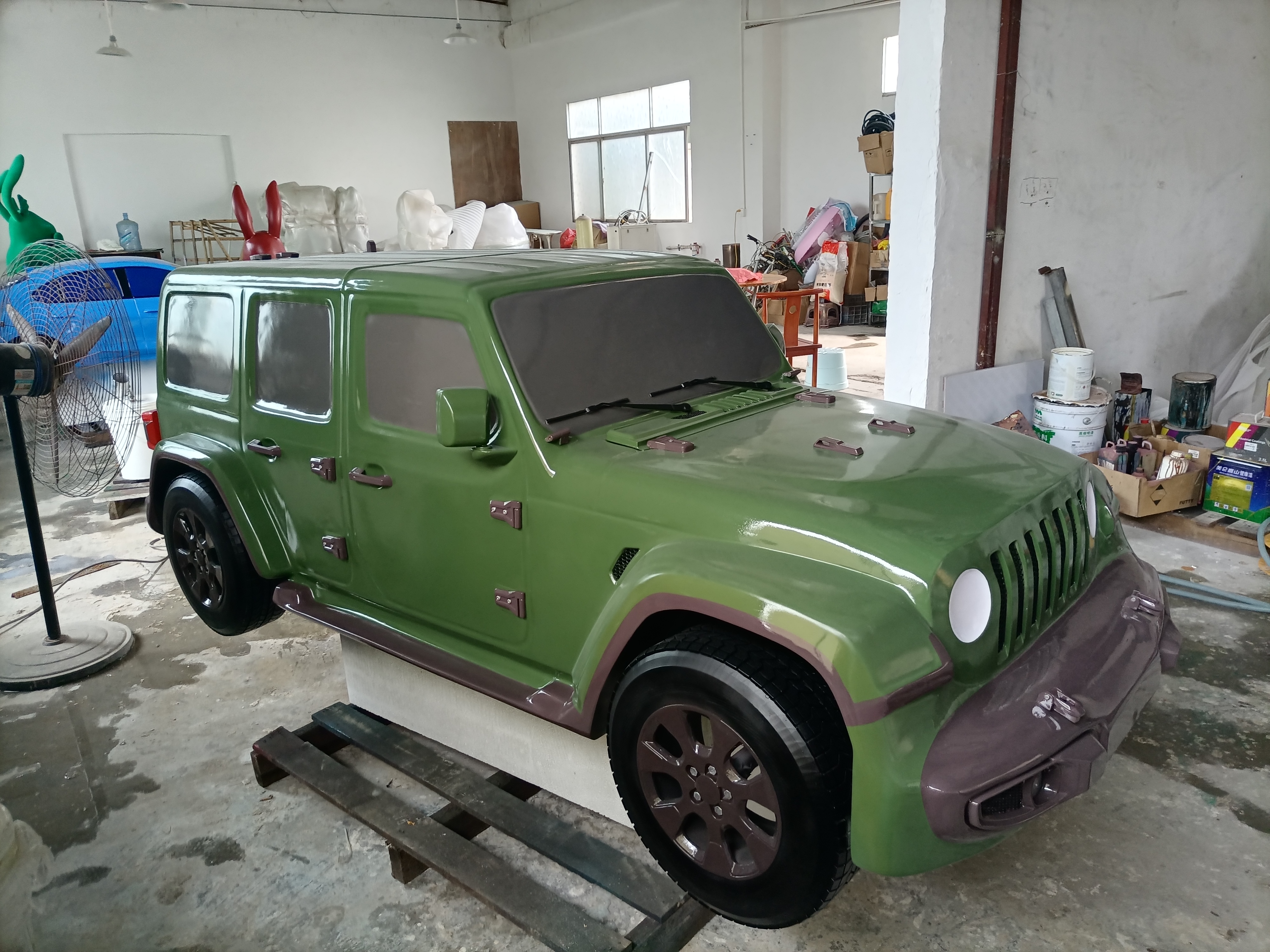 吉普仿真车模型