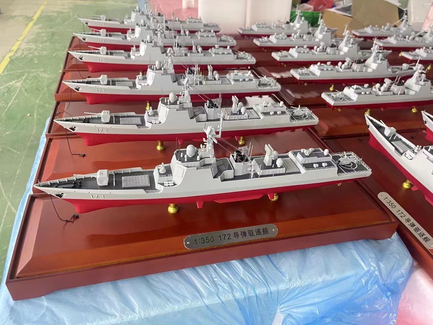 驱逐舰船舶模型