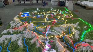 地形地貌沙盘模型制作工厂,微缩模型制作厂家