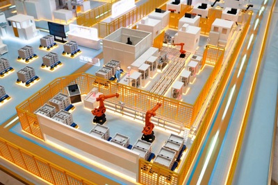 工业设备沙盘模型