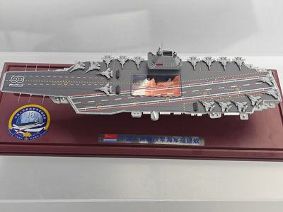 福建舰微缩模型展示,军事模型制作工厂