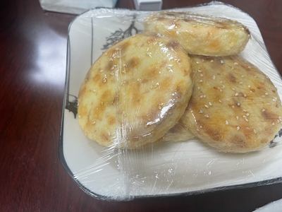 微缩烧饼模型