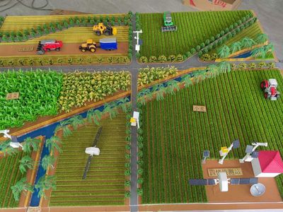 农业沙盘模型定制工厂,智能灌溉沙盘模型制作厂家