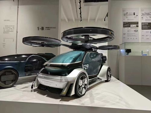 飞行汽车模型制作厂家,陆空两栖交通工具模型