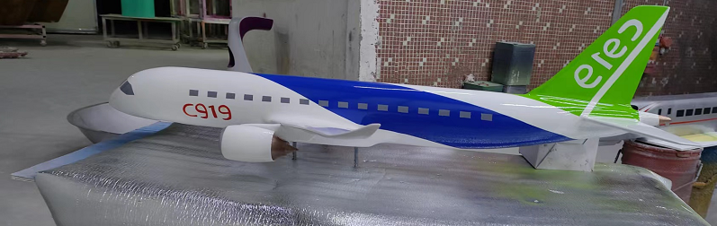 Shocking Mega-sized  Super Large Aircraft Model